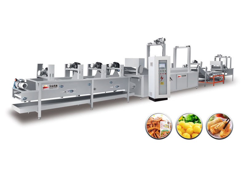 全自動油炸生產線